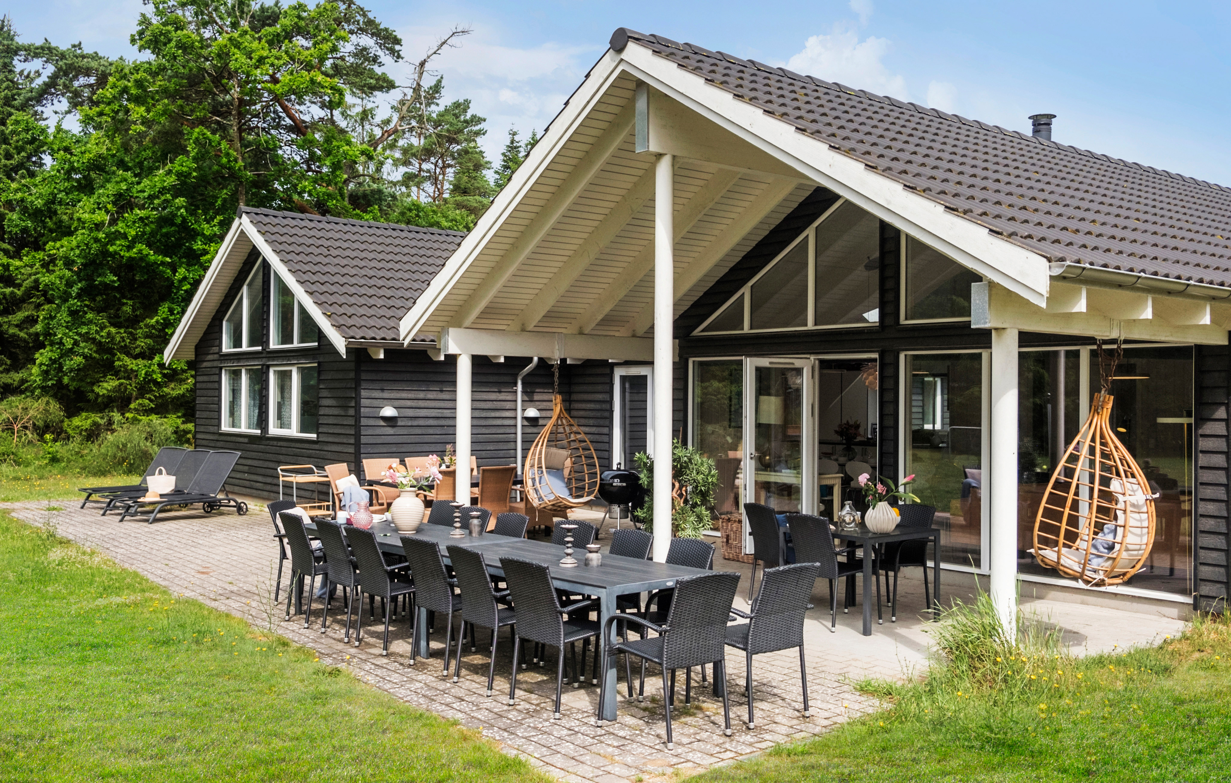 Dieses schöne Poolhaus Nr. 367 mit Platz für 18 Personen liegt in Nordseeland