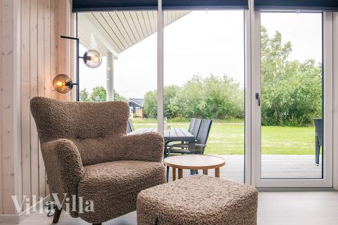 In der Sofalandschaft des Ferienhauses Nr. 670 kann man es richtig gemütlich machen.