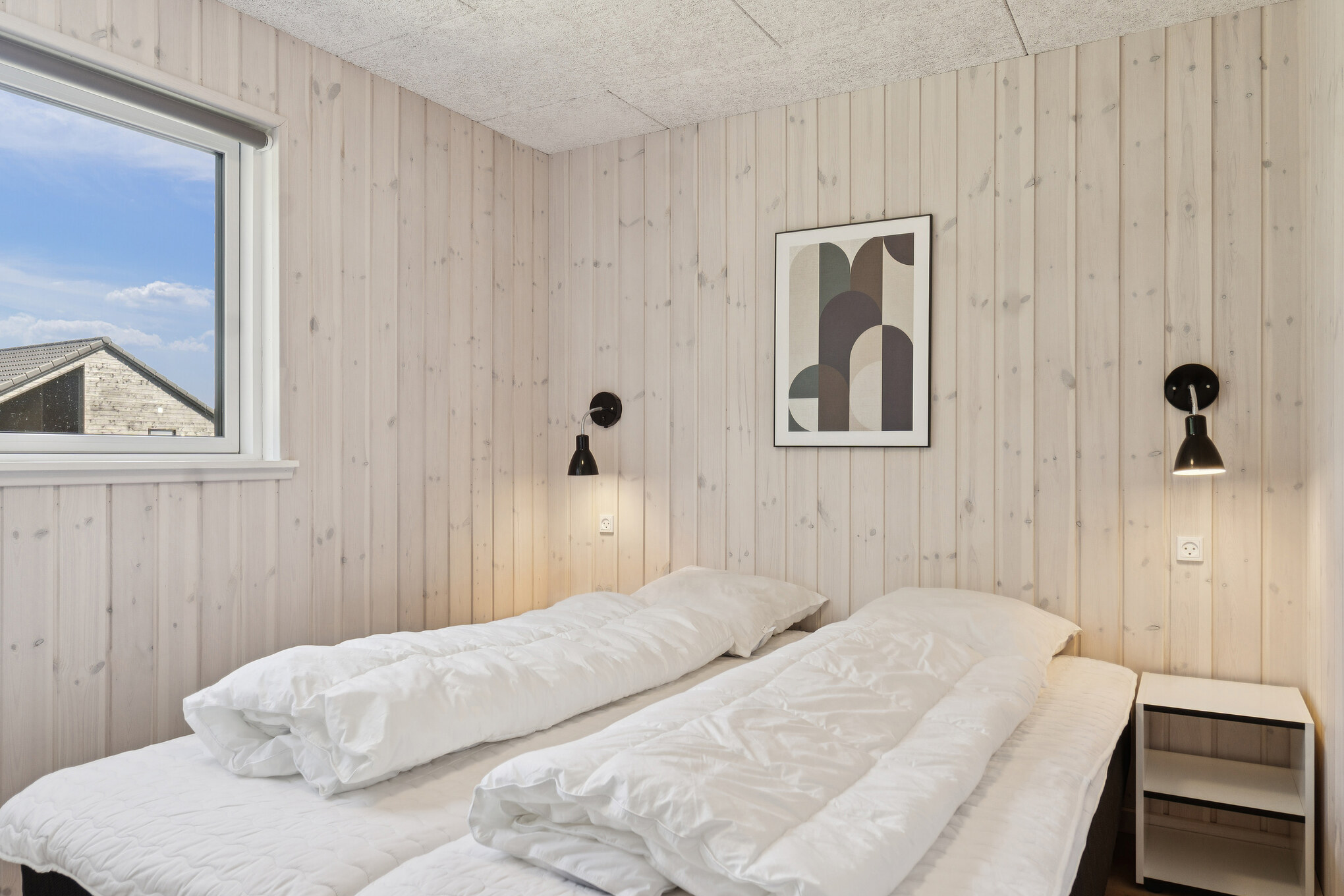 Eines der 6 Schlafzimmer im Luxusferienhaus Nr. 616