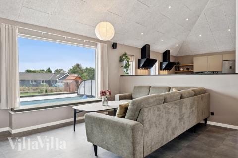 Das Wohnzimmer im Luxusferienhaus Nr. 686.