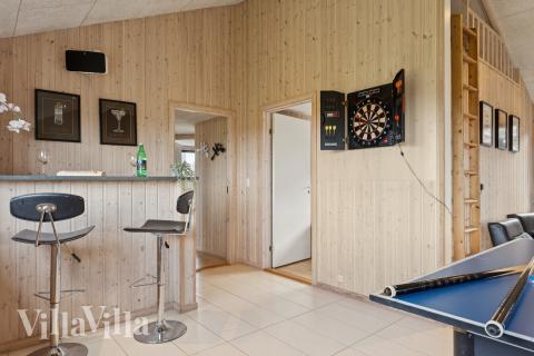 Aktivitätsraum im Luxusferienhaus Nr. 292 mit 7 Schlafzimmern und Platz für 18 Gäste.