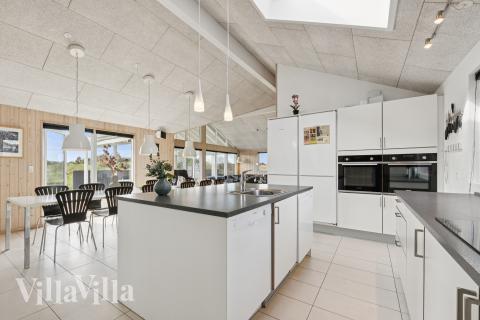 Die Küche im Luxusferienhaus Nr. 292 ist gut eingerichtet.