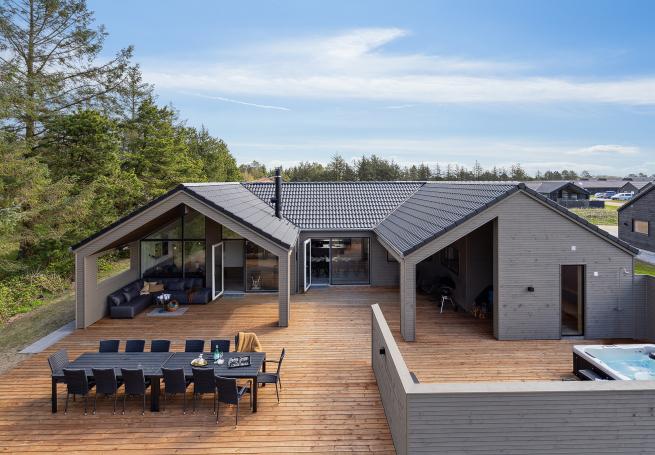 Dieses schöne Poolhaus Nr. 906 mit Platz für 18 Personen liegt in Fünen und seine Inseln
