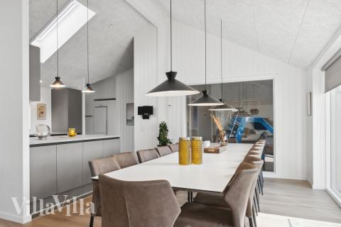 Das Luxusferienhaus Nr. 906 hat einen wunderschönen Aufenthaltsraum.