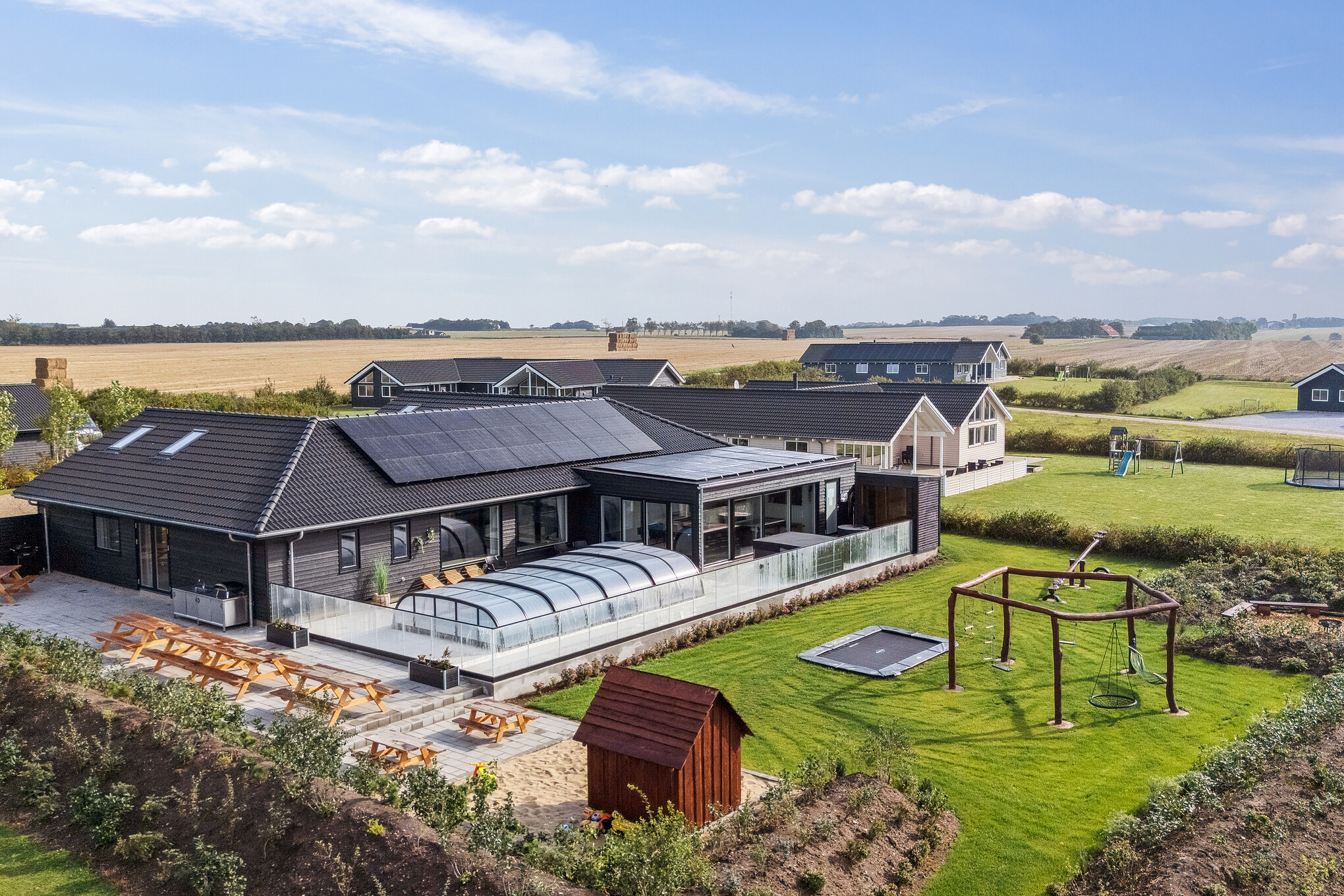 Dieses schöne Poolhaus Nr. 686 mit Platz für 36 Personen liegt in Limfjord