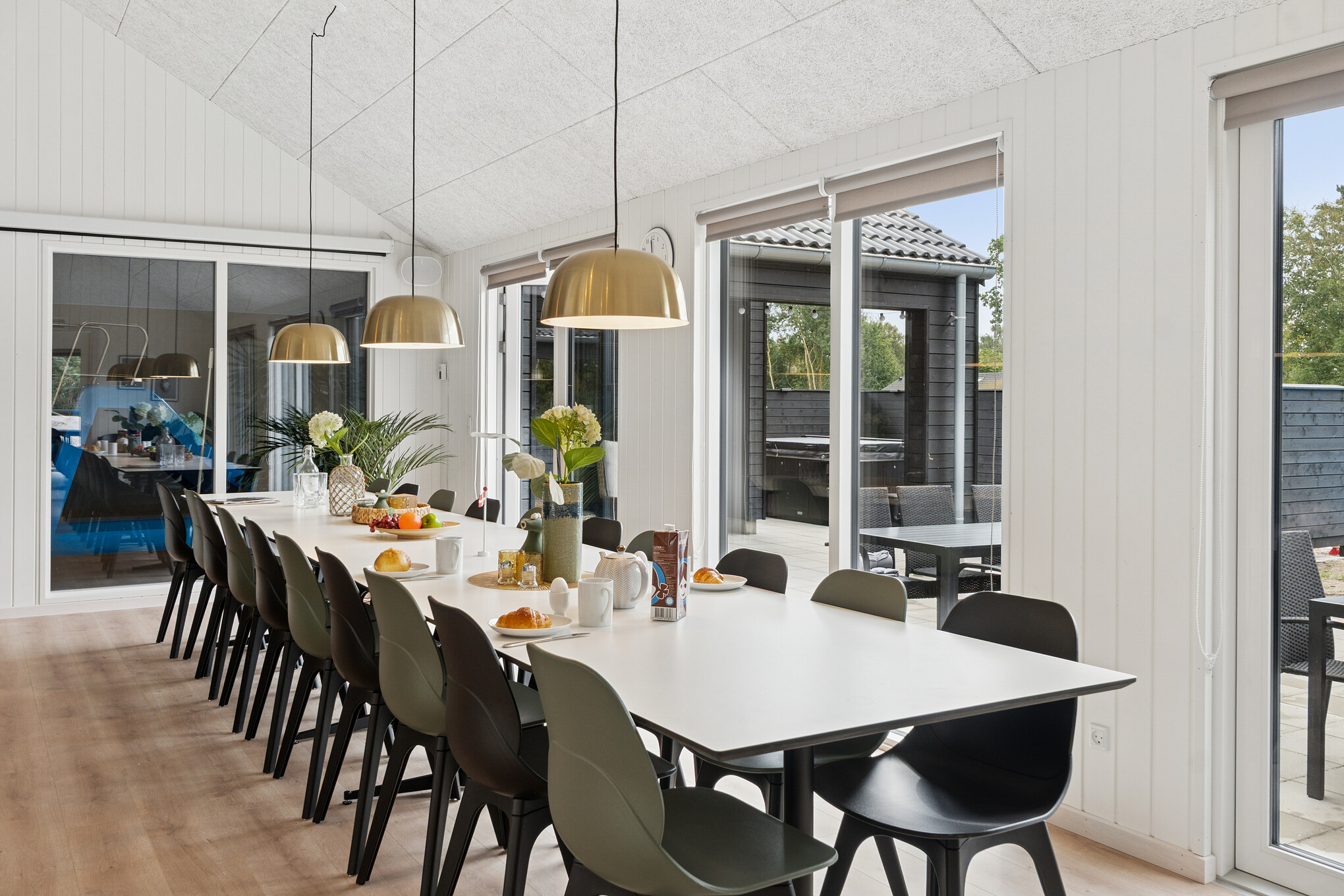 Das Luxusferienhaus Nr. 697 hat einen wunderschönen Aufenthaltsraum.