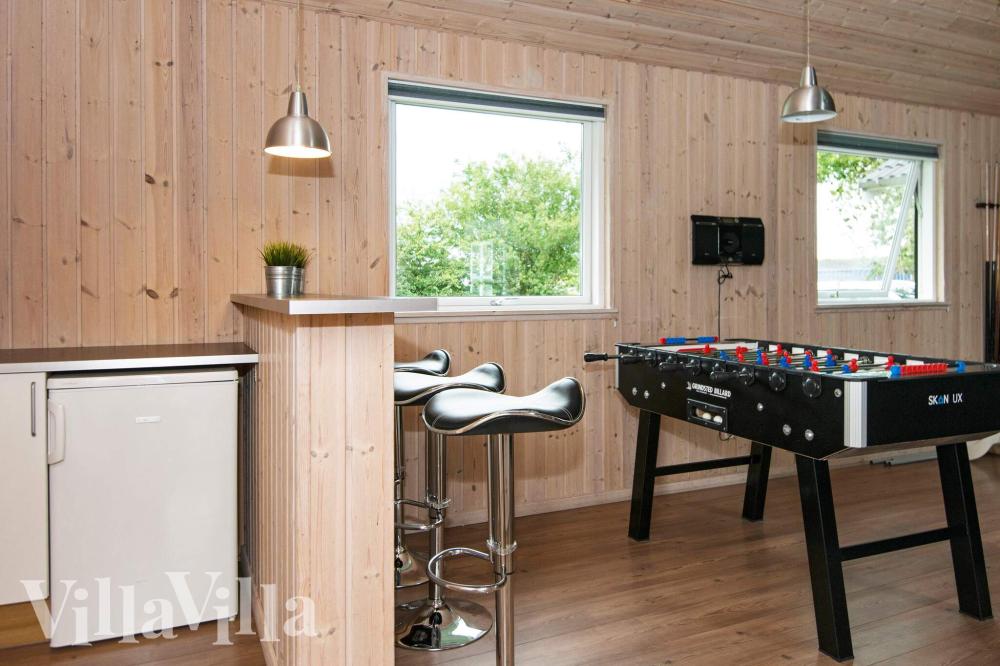 Das Ferienhaus 223 ist mit eigener Bar ausgestattet