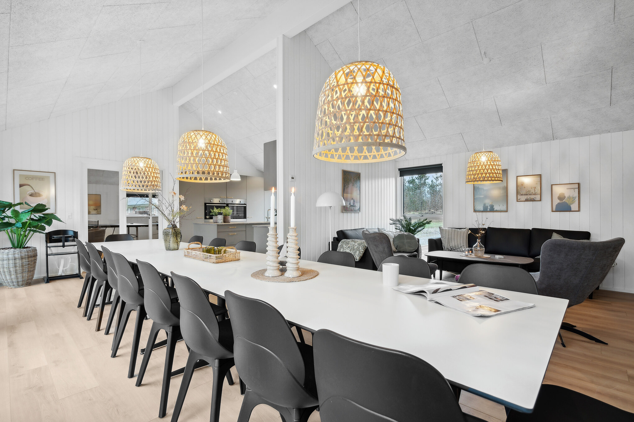 Das Luxusferienhaus Nr. 911 hat einen wunderschönen Aufenthaltsraum.