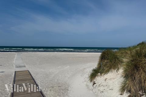 Der herrliche Strand in der Nähe von Luxusferienhaus Nr. 911 bei Lolland/Falster/Mön.