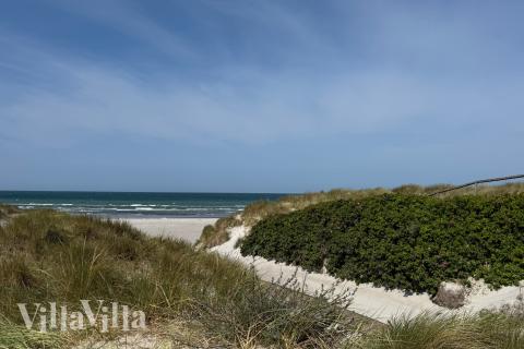 Der Strand in der Nähe von Luxusferienhaus Nr. 911.