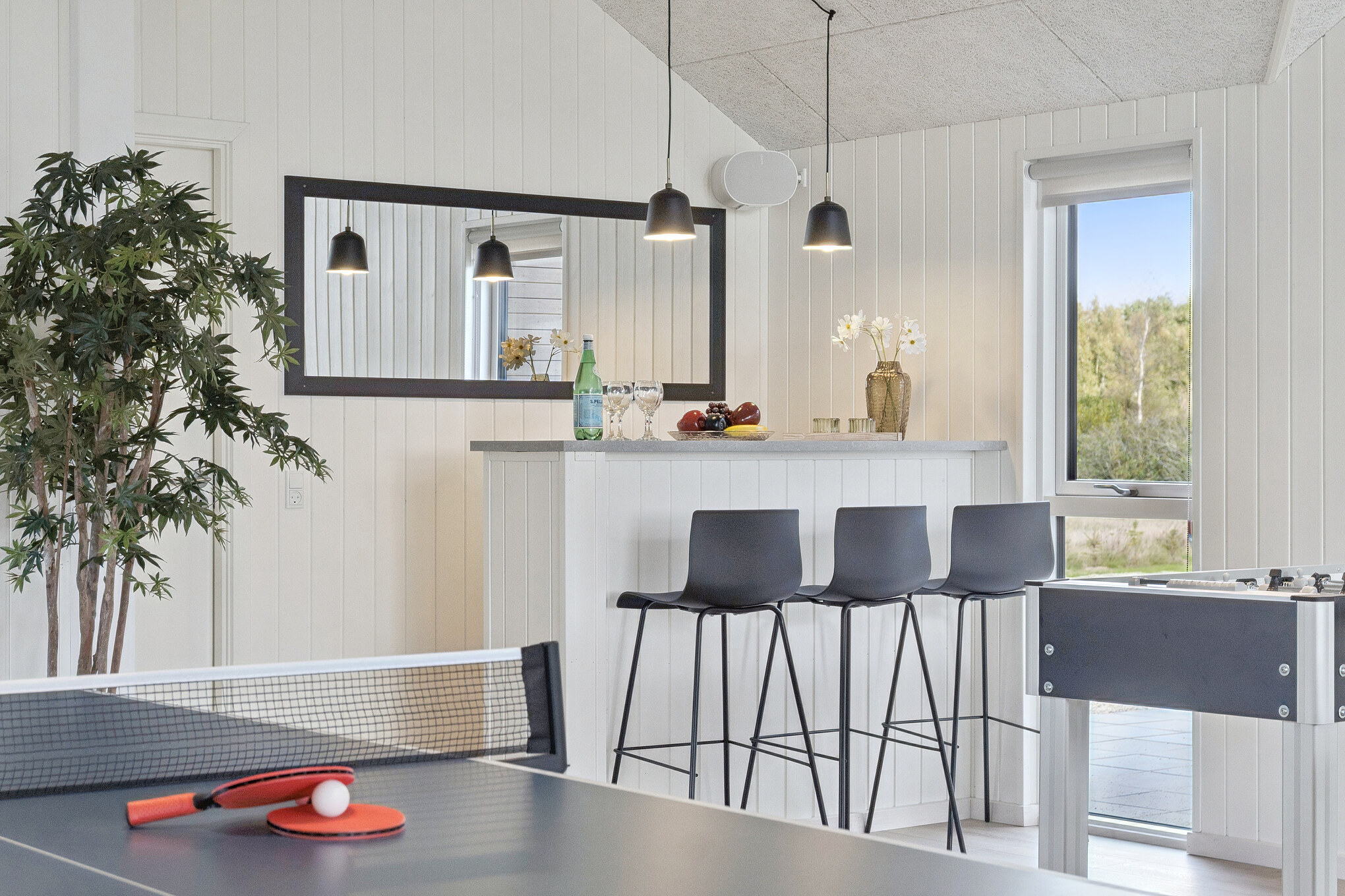 Das Ferienhaus 699 ist mit eigener Bar ausgestattet