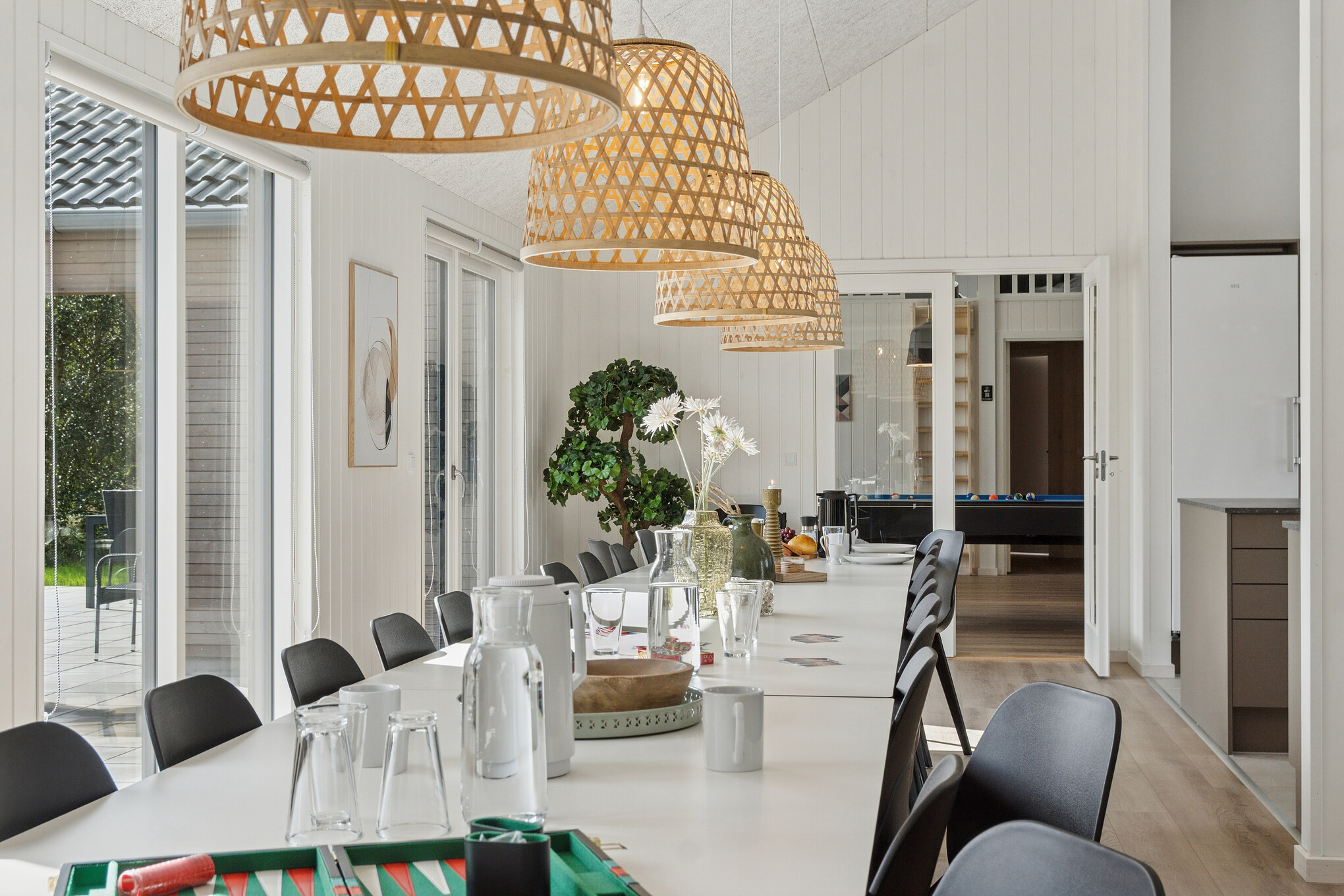 Das Luxusferienhaus Nr. 699 hat einen wunderschönen Aufenthaltsraum.