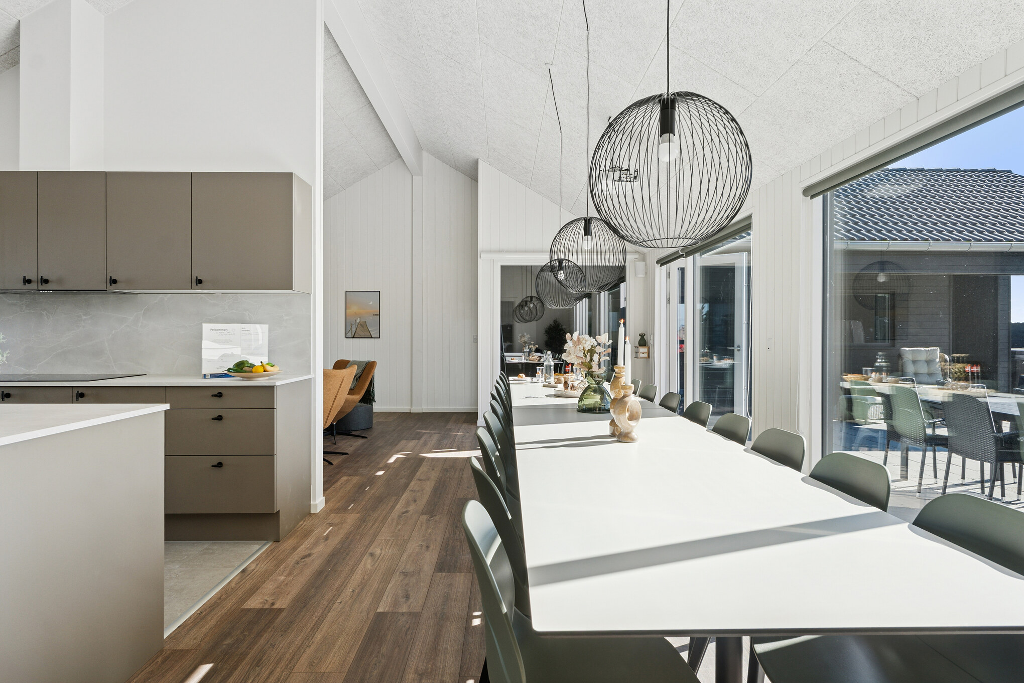 Das Luxusferienhaus Nr. 673 hat einen wunderschönen Aufenthaltsraum.