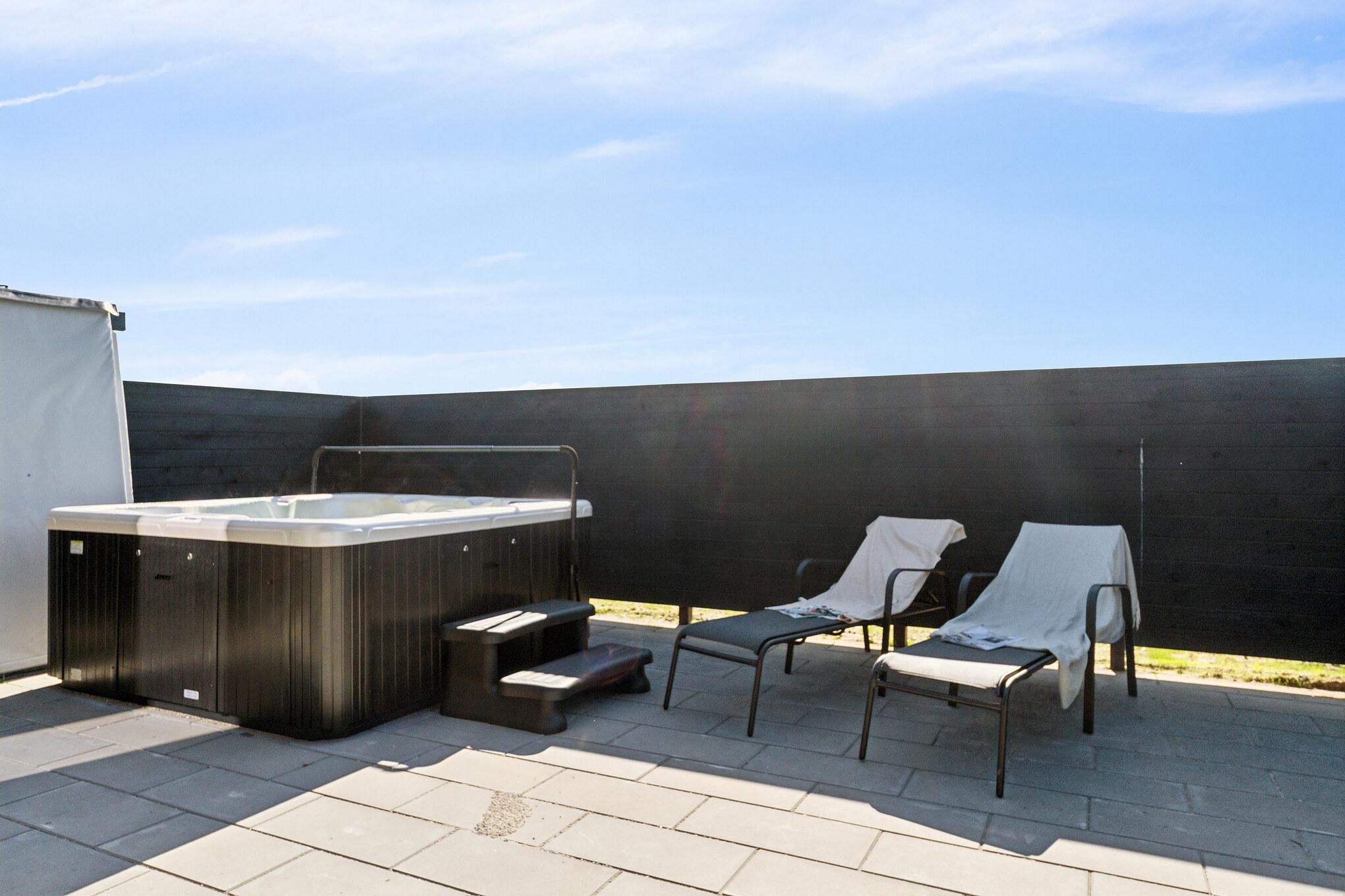 Das Luxusferienhaus Nr. 673 bietet u. a. einen tollen Whirlpool