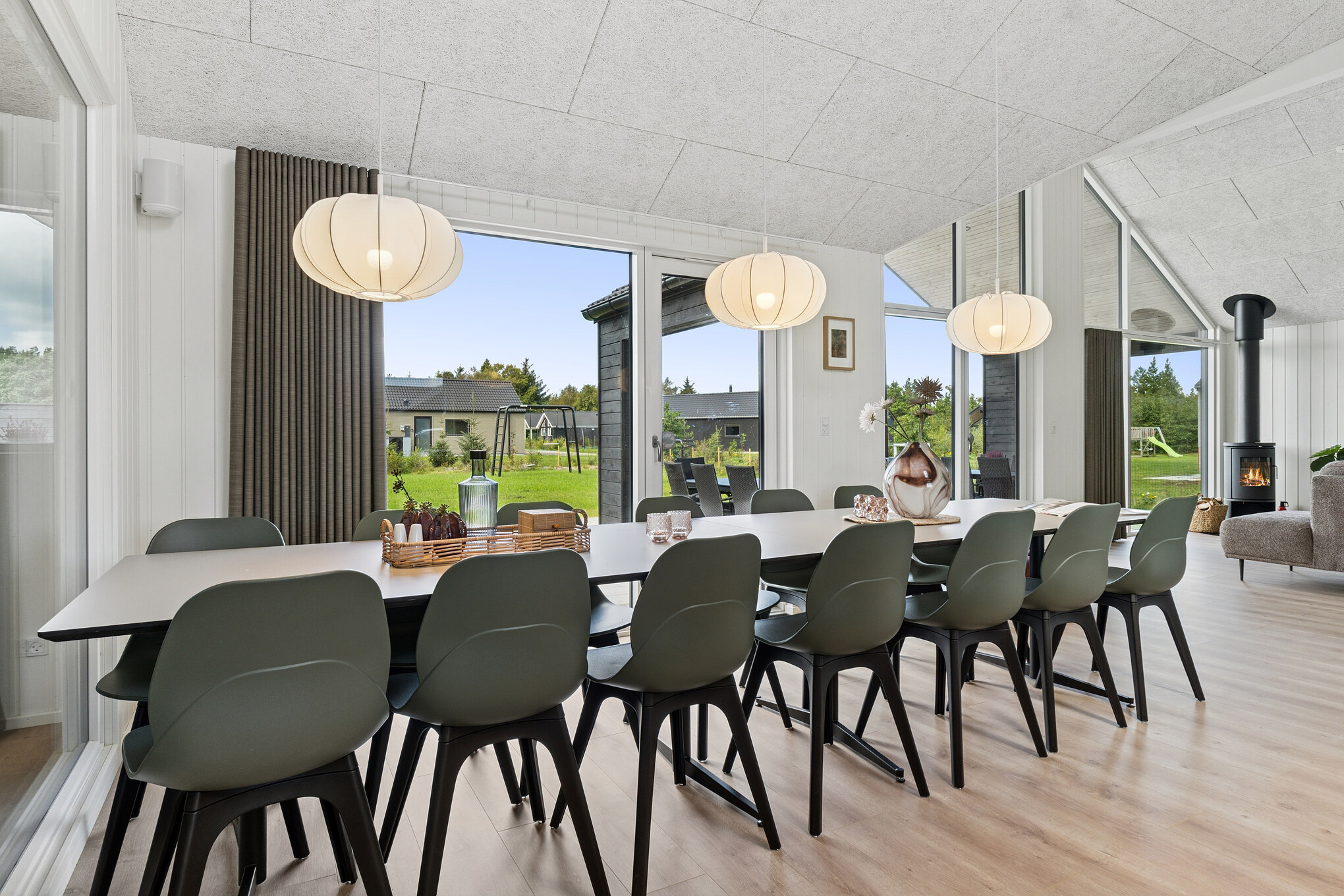 Das Luxusferienhaus Nr. 698 hat einen wunderschönen Aufenthaltsraum.