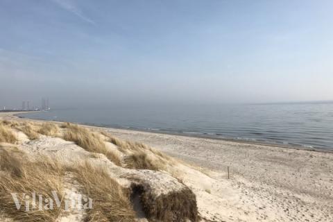 Der Strand in der Nähe von Luxusferienhaus Nr. 441.