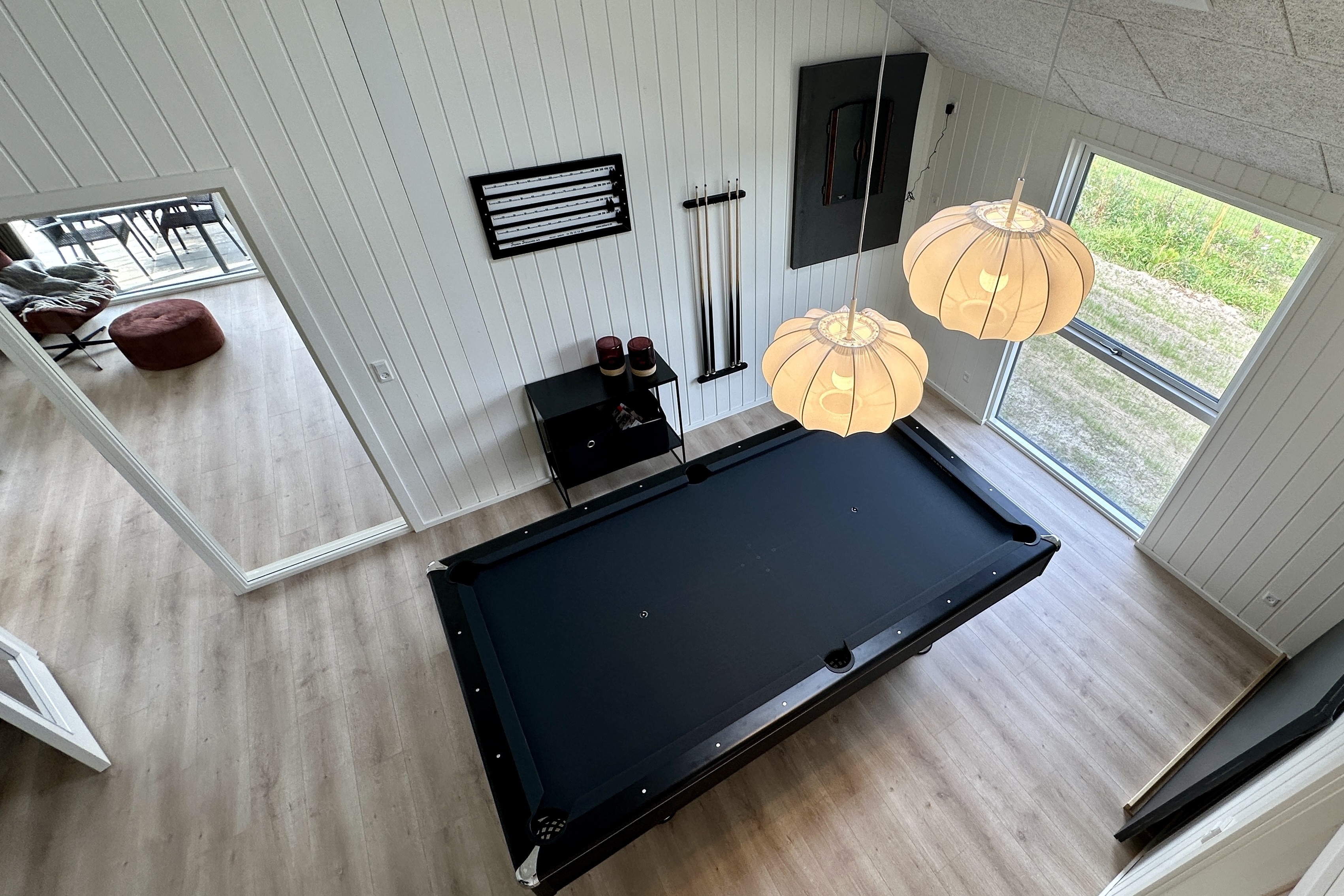 Veranstaltet ein Turnier im Aktivitätsraum, wenn ihr das Ferienhaus Nr. 698 in Westjütland besucht.