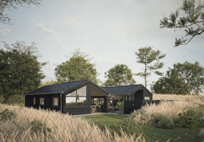 Diese schicke Haus mit Whirlpool Nr. 919 mit Platz für 12 Personen liegt in Fünen und seine Inseln