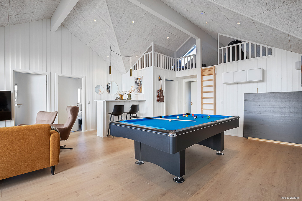 Veranstaltet ein Turnier im Aktivitätsraum, wenn ihr das Ferienhaus Nr. 901 in Fünen und seine Inseln besucht.