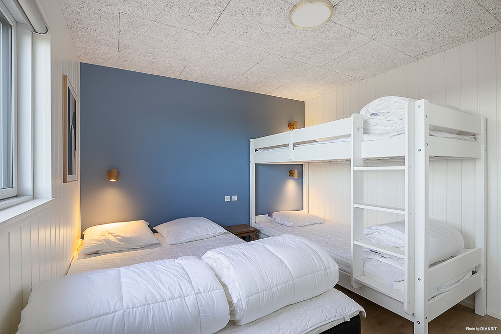 Eines der 8 Schlafzimmer im Luxusferienhaus Nr. 901