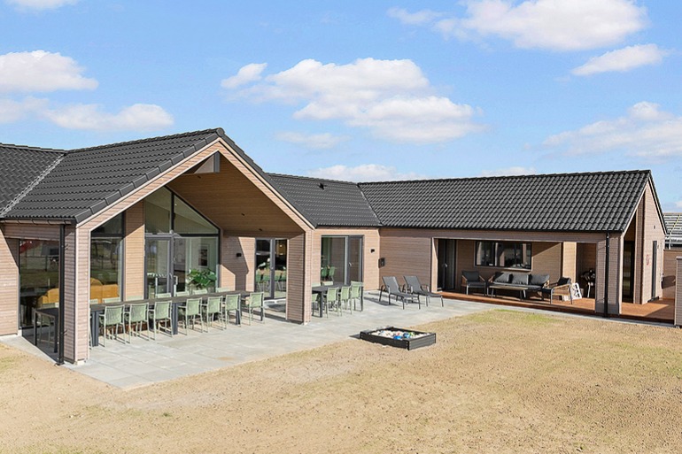 Dieses schöne Poolhaus Nr. 901 mit Platz für 24 Personen liegt in Fünen und seine Inseln