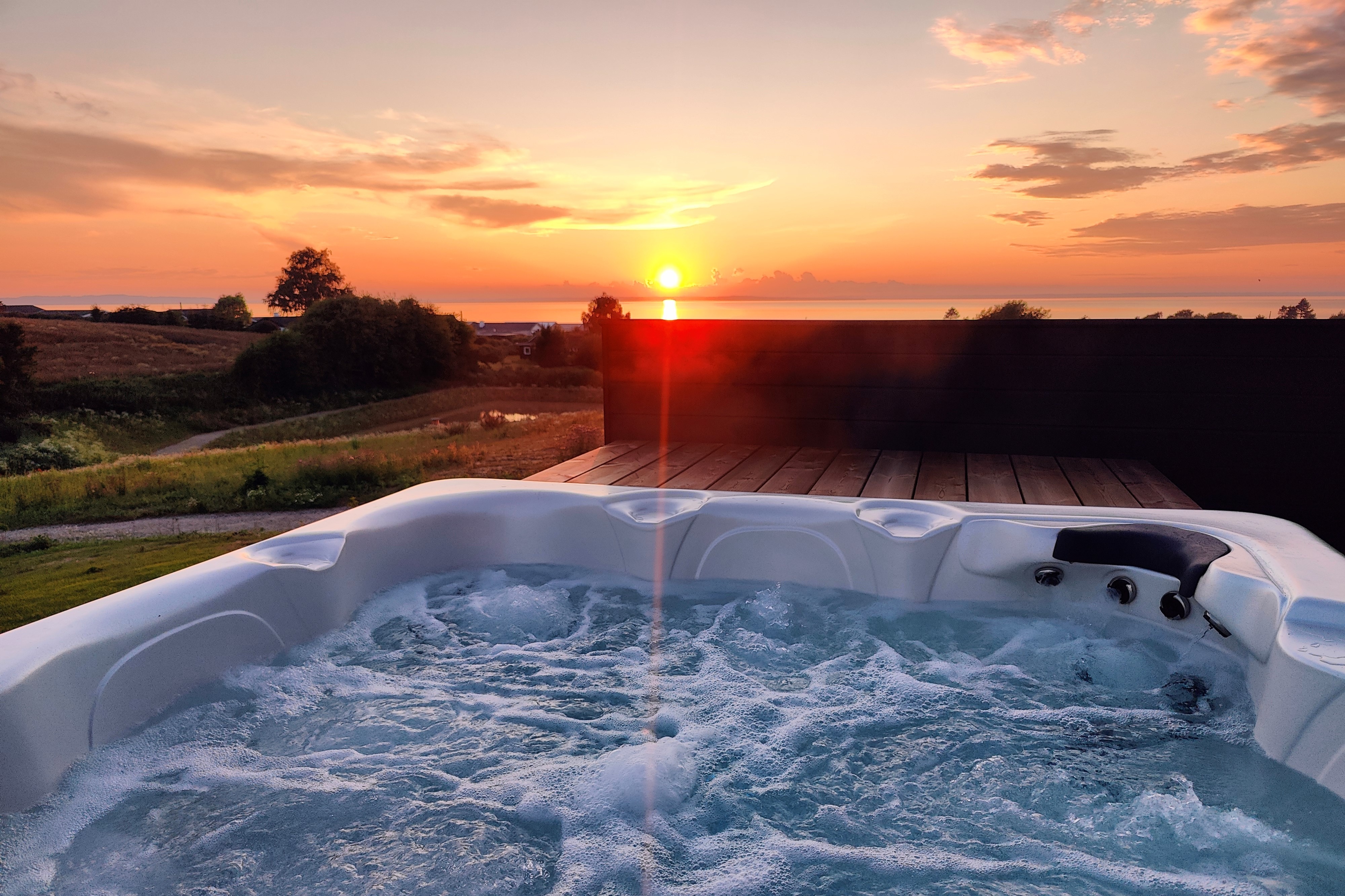 Ferienhaus mit 6 Schlafzimmern und Platz für 16 Gäste.