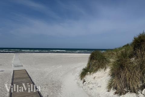 Der Strand in der Nähe von Luxusferienhaus Nr. 912.