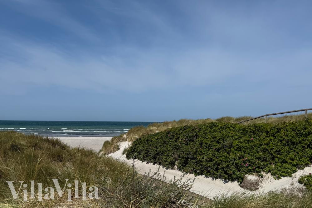 Der herrliche Strand in der Nähe von Luxusferienhaus Nr. 913 bei Lolland/Falster/Mön.