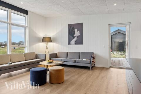 In der Sofalandschaft des Ferienhauses Nr. 936 kann man es richtig gemütlich machen.