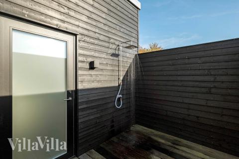 Das Luxusferienhaus Nr. 936 hat eine tolle Terrasse, die mit hochwertigen Gartenmöbeln für 10 Personen ausgestattet ist.