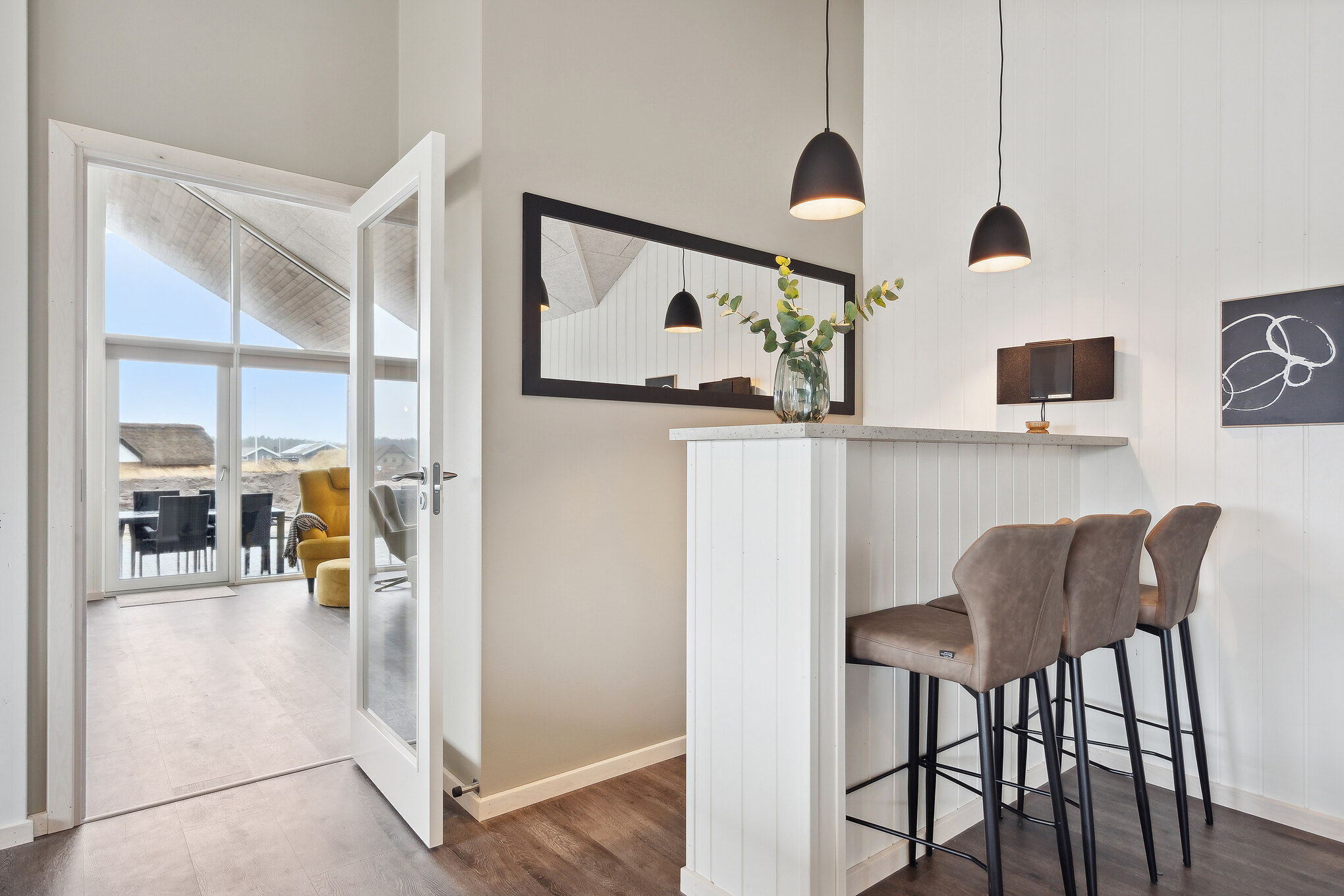 Das Ferienhaus 918 ist mit eigener Bar ausgestattet