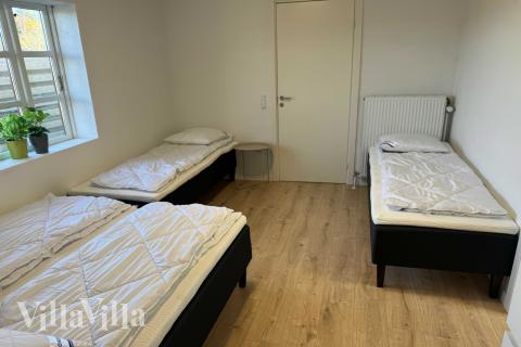 Schlafzimmer im Luxusferienhaus Nr. 688 in Westjütland