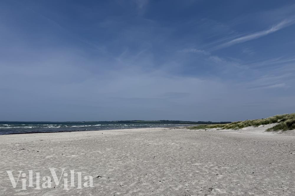 Der herrliche Strand in der Nähe von Luxusferienhaus Nr. 923 bei Lolland/Falster/Mön.