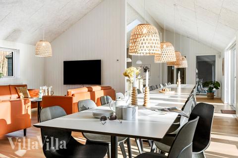 Das Luxusferienhaus Nr. 806 hat einen wunderschönen Aufenthaltsraum.