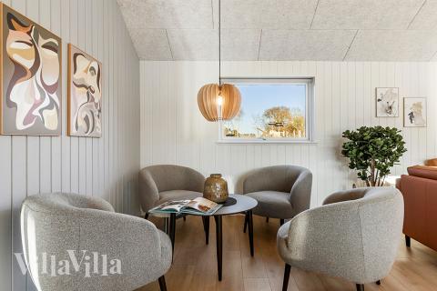 Veranstaltet ein Turnier im Aktivitätsraum, wenn ihr das Ferienhaus Nr. 806 in Ostjütland besucht.