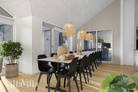 Das Luxusferienhaus Nr. 802 hat einen wunderschönen Aufenthaltsraum.