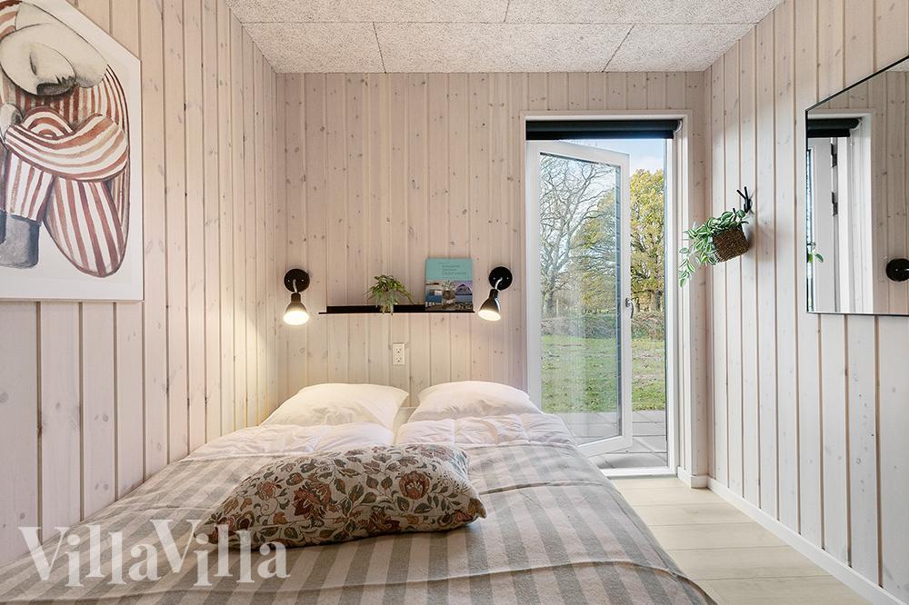 Eines der 6 Schlafzimmer im Luxusferienhaus Nr. 802