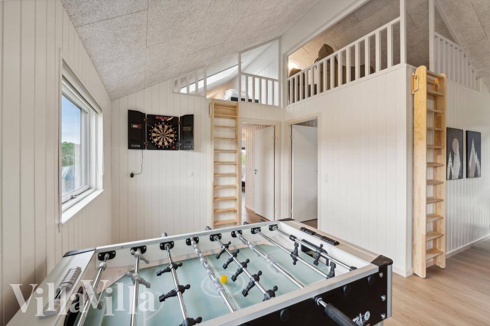 Veranstaltet ein Turnier im Aktivitätsraum, wenn ihr das Ferienhaus Nr. 921 in Fünen und seine Inseln besucht.