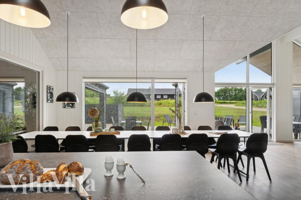 Gut ausgestattete Küche im Luxusferienhaus Nr. 921 in Fünen und seine Inseln.