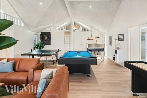 Veranstaltet ein Turnier im Aktivitätsraum, wenn ihr das Ferienhaus Nr. 910 in Lolland/Falster/Mön besucht.