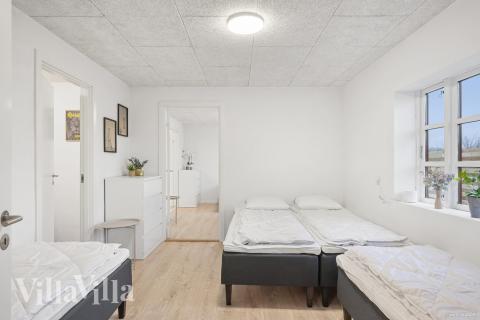 Eines der 7 Schlafzimmer im Luxusferienhaus Nr. 688