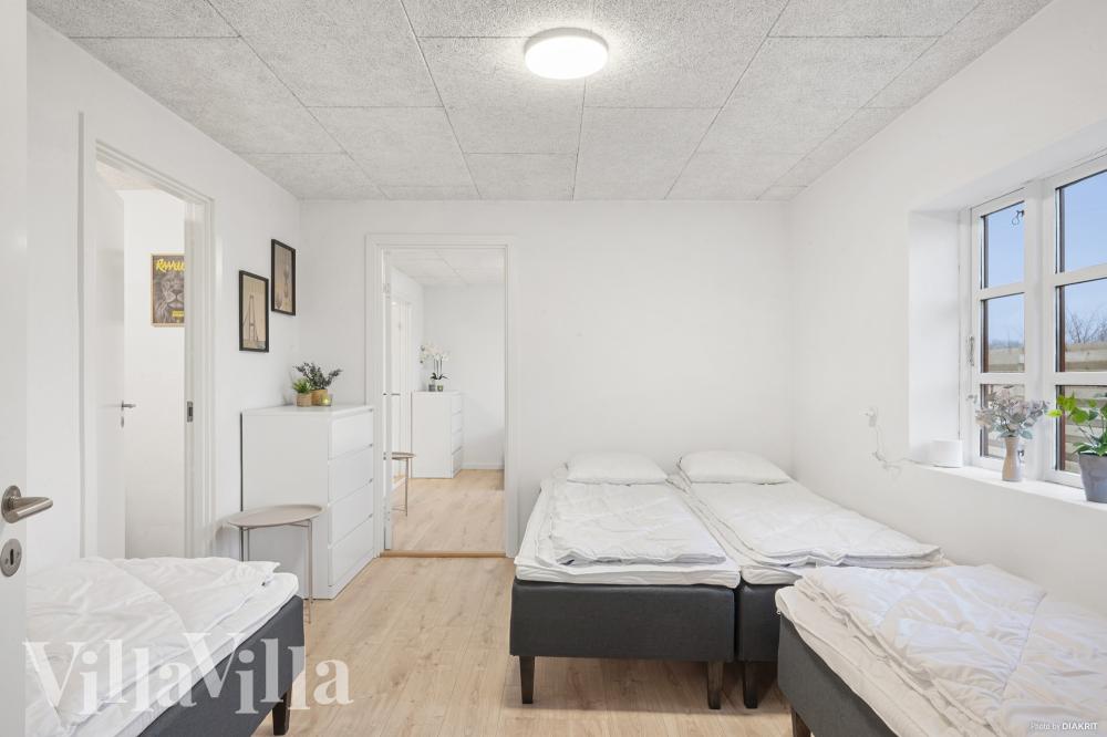 Eines der 7 Schlafzimmer im Luxusferienhaus Nr. 688