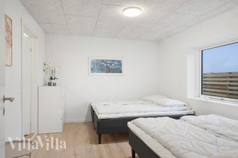 Schlafzimmer im Luxusferienhaus Nr. 688 in Westjütland