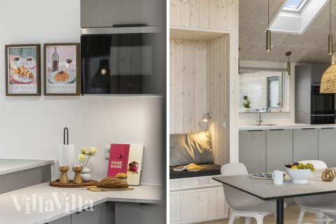 Das Luxusferienhaus Nr. 906 hat einen wunderschönen Aufenthaltsraum.