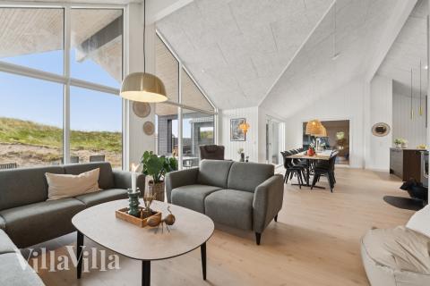 In der Sofalandschaft des Ferienhauses Nr. 918 kann man es richtig gemütlich machen.