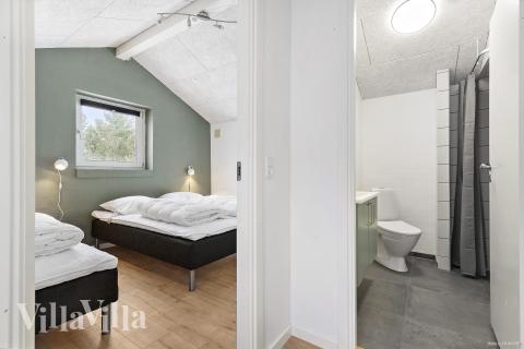 Schlafzimmer im Luxusferienhaus Nr. 926 in Ostjütland