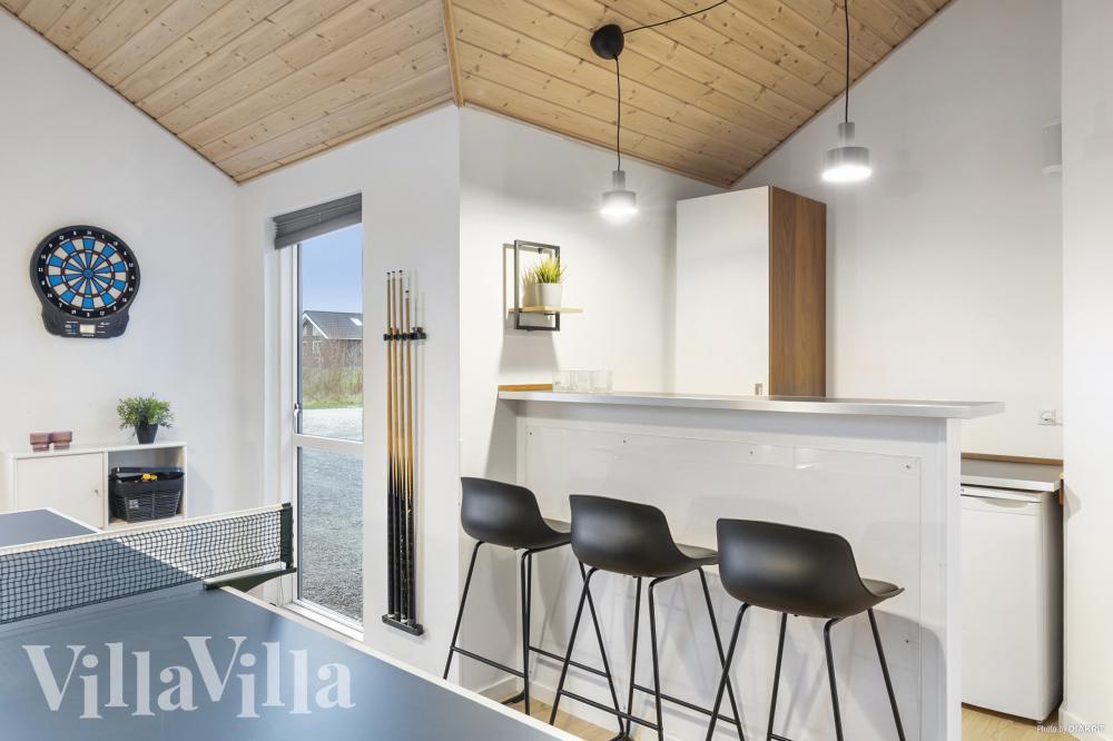 Das Ferienhaus 196 ist mit eigener Bar ausgestattet
