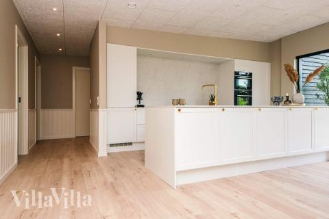 Die Küche im Luxusferienhaus Nr. 941 ist gut eingerichtet.