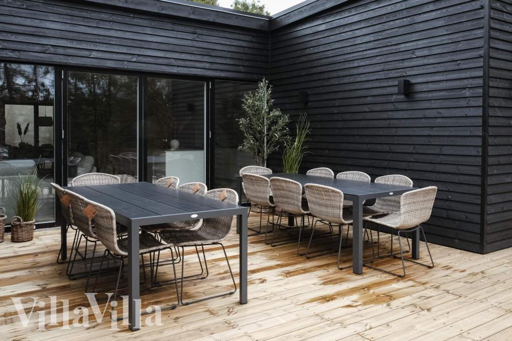 Genießen Sie einen Grillabend auf der Terrasse des Luxusferienhauses Nr. 941 in Ostjütland