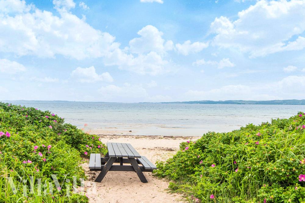 Der Strand in der Nähe von Luxusferienhaus Nr. 941.